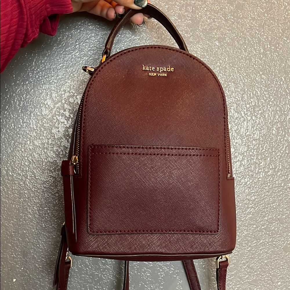 kate spade Red Mini Backpack